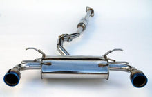Load image into Gallery viewer, Invidia Subaru BRZ / Scion FRS Q300 w/ Rolled Titanium Tips Cat- Back Exhaust (Blue Edge)