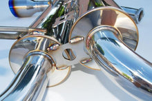 Load image into Gallery viewer, Invidia 02-08 Nissan 350z Gemini Rolled Titanium Tip Cat-back Exhaust