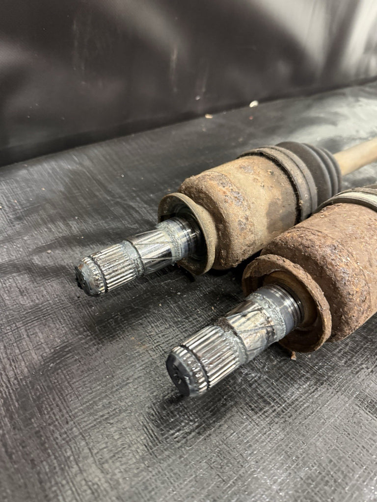 2004 SUBARU WRX STI Rear CV Axle Axles OEM LH & RH Drive Shaft R180 #500989