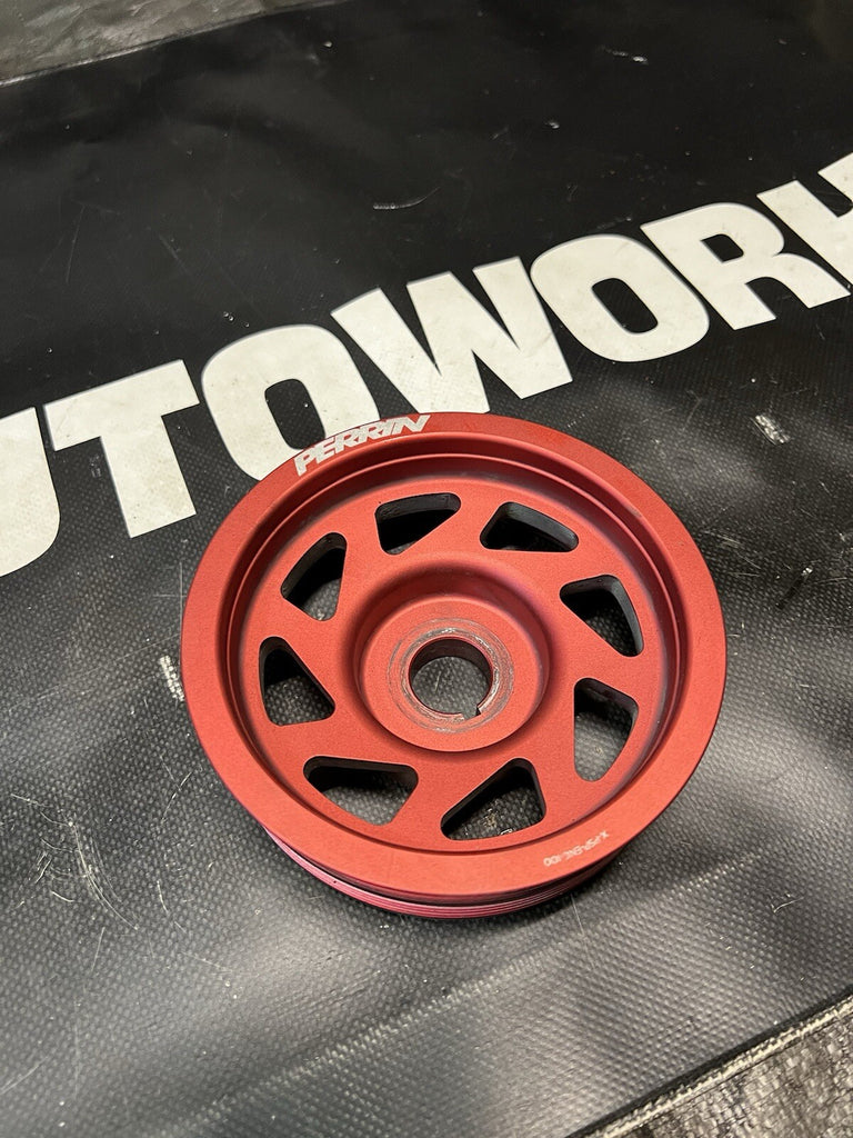 PERRIN LIGHTWEIGHT PULLEY FOR SUBARU IMPREZA WRX STI LEGACY GT TURBO #511324