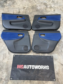 2005-2007 Subaru Impreza WRX STi Door Cards Set OEM #508176