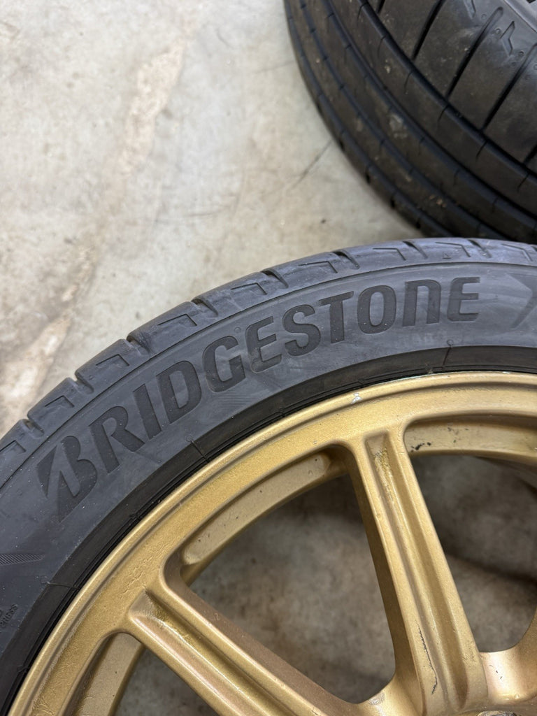 2004 Subaru WRX STi 5x100 BBS OEM Forged Wheels & Tires