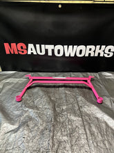 Load image into Gallery viewer, 02-07 SUBARU IMPREZA WRX/STI FRONT MEGAN RACING H SUPPORT BRACE PINK #522560