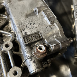 04-21 SUBARU WRX STI OEM CASE HALVES BARE BLOCK SET 07 139k BLOCK ASSEMBLY STOCK