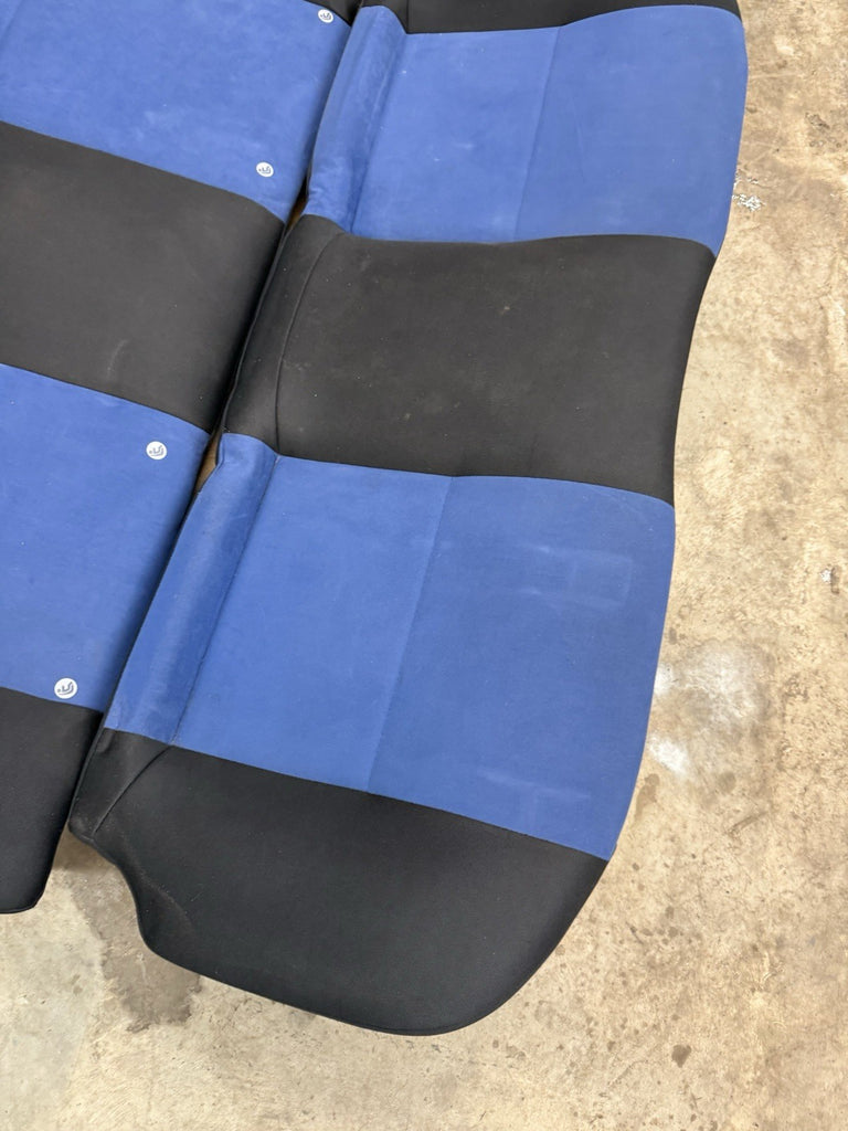 2002-2007 SUBARU WRX STI OEM BLUE ALCANTARA SEAT SEATS SET FRONT & REAR #525182