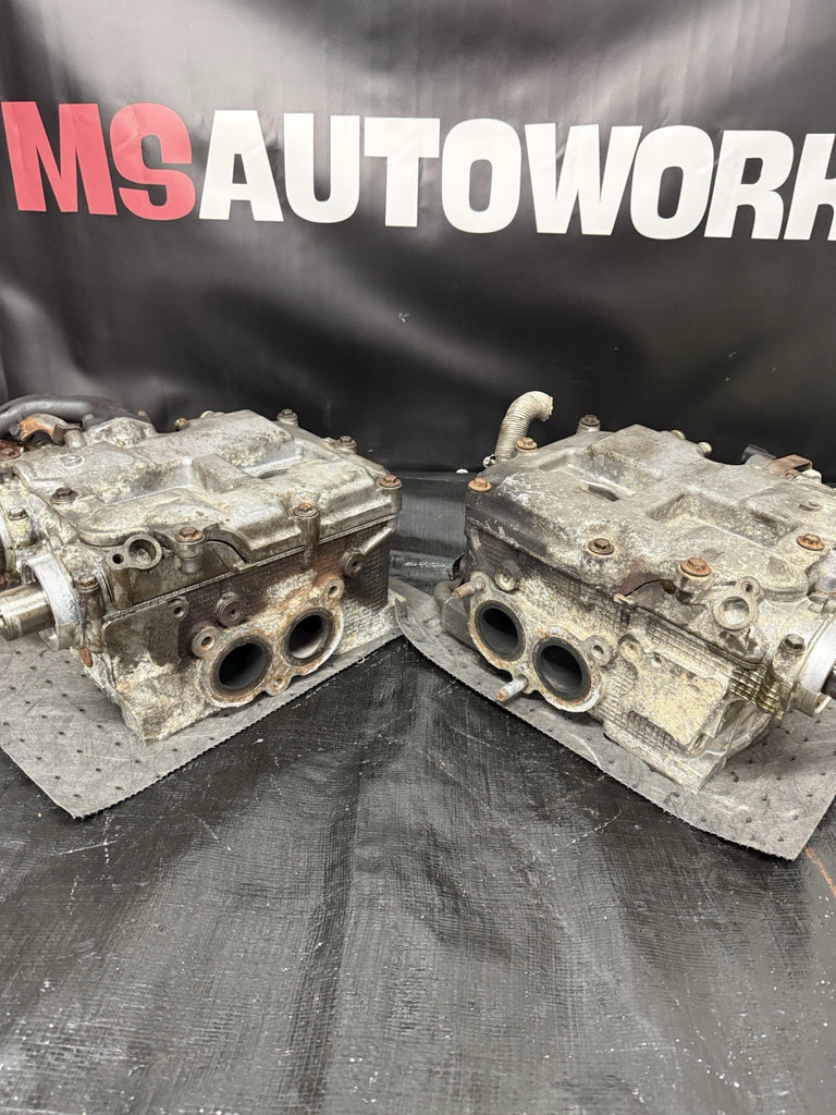 2004-2006 Subaru WRX B25 Engine Cylinder Heads Left LH & Right RH OEM #524656