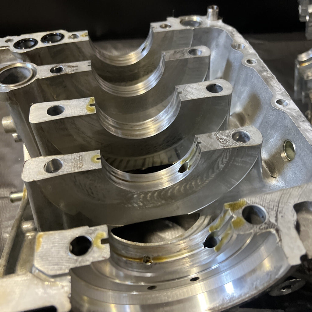 04-21 SUBARU WRX STI OEM CASE HALVES BARE BLOCK SET 07 139k BLOCK ASSEMBLY STOCK