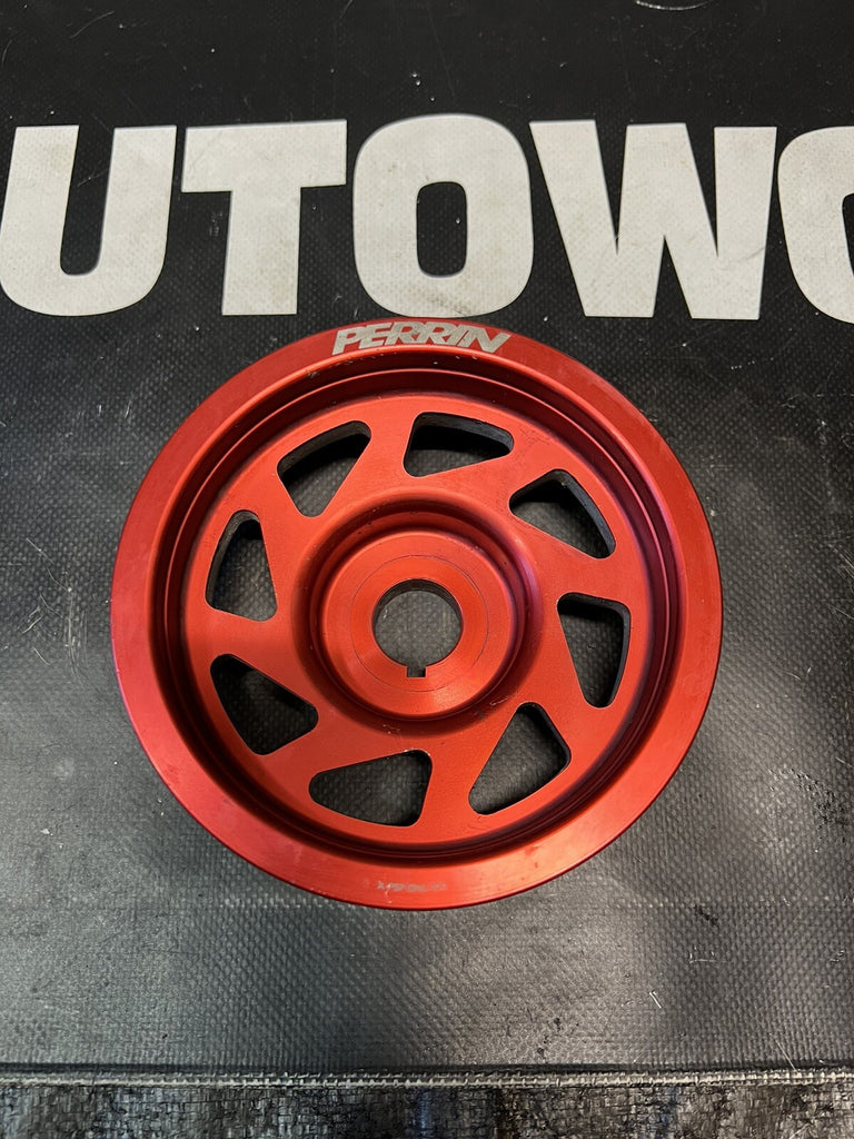 PERRIN LIGHTWEIGHT PULLEY FOR SUBARU IMPREZA WRX STI LEGACY GT TURBO #516938