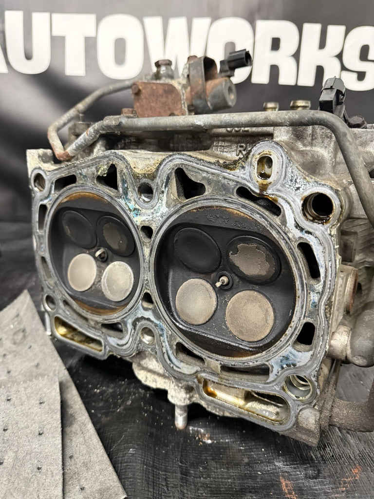 2004-2006 Subaru WRX B25 Engine Cylinder Heads Left LH & Right RH OEM #524656
