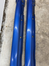 Load image into Gallery viewer, 2002-2007 Subaru WRX STI LH &amp; RH Side Skirts Rocker Panel Blue OEM PAIR #525182