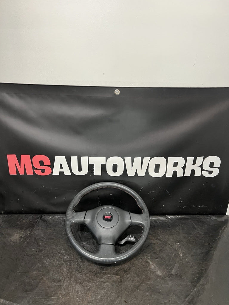 2005 Subaru Impreza WRX STI Steering Wheel #525182