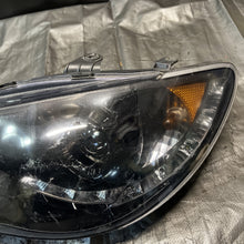 Load image into Gallery viewer, 2006-2007 Subaru Impreza WRX STi Headlights W/Led Strip Black Housings #519516