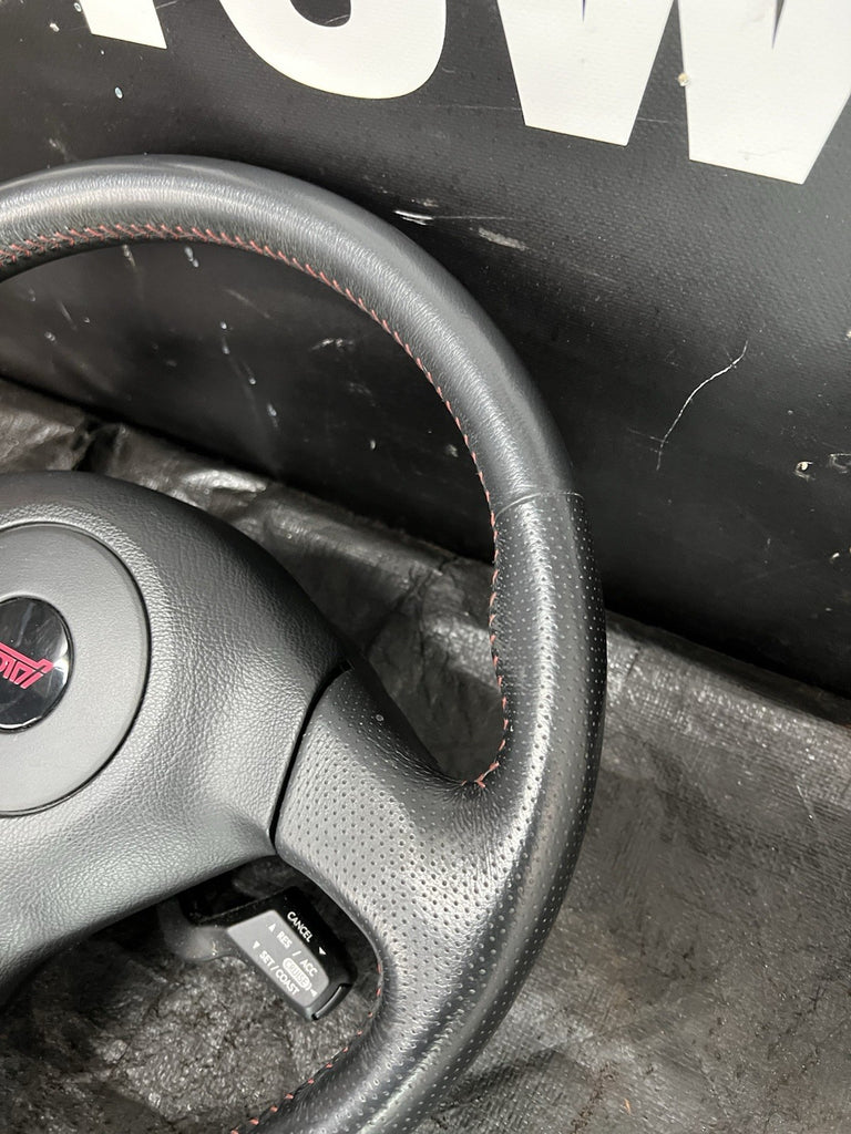 2005 Subaru Impreza WRX STI Steering Wheel #525182