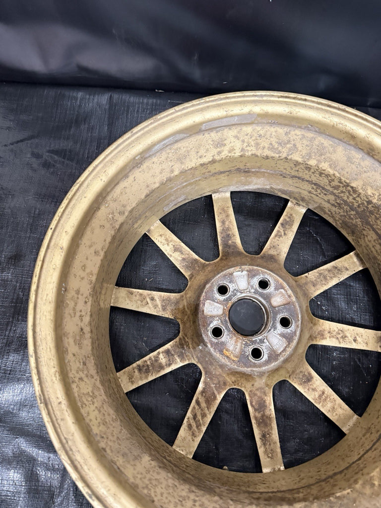 2004 Subaru Impreza WRX STi Factory Gold BBS Wheel 5x100 OEM #5156371