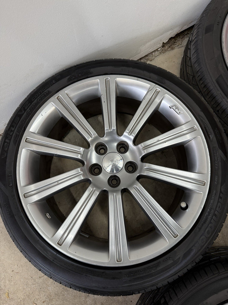 JDM Subaru Forester SG9 STi 5x100 Aluminum Wheels With Hankook Tires