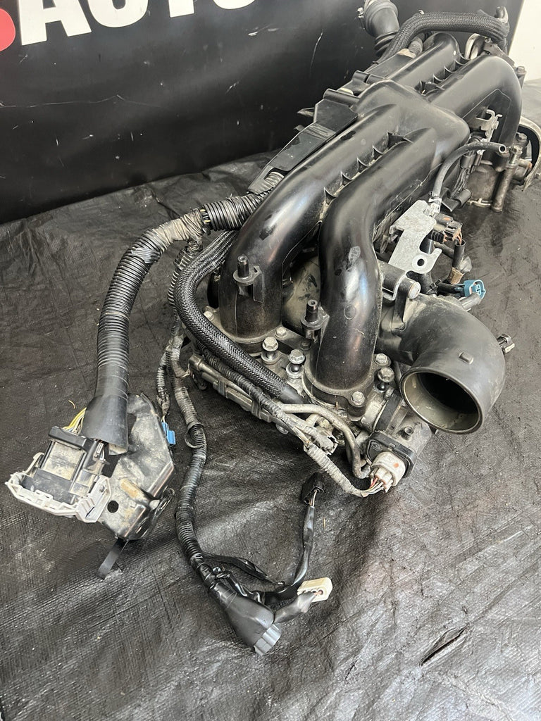 2008 Subaru Legacy GT Intake Manifold Complete w/Harness, TGVs,Injectors #212661