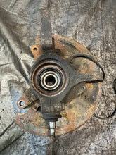 Load image into Gallery viewer, 2004 SUBARU WRX STI FRONT SPINDLES KNUCKLES HUBS PAIR 5x100 OEM #516938