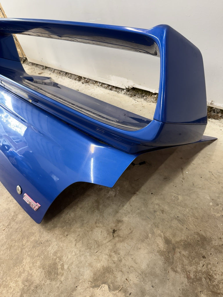 2002-2007 SUBARU IMPREZA WRX STI OEM TRUNK WING SPOILER GD WRB WORLD RALLY BLUE