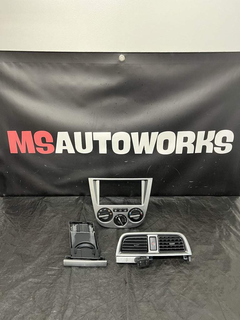 2004 Subaru Impreza WRX STI Radio Climate Trim Bezel & Vents OEM #518682