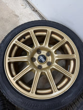 Load image into Gallery viewer, 2006-2007 Subaru WRX STi BBS Forged 17&quot; 5x114.3 Wheel Set Rim 17x8 #525182