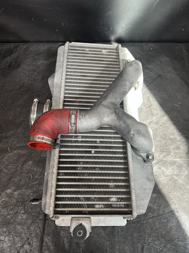 2008-2014 SUBARU IMPREZA WRX STI OEM TMIC TOP MOUNT INTERCOOLER #525671