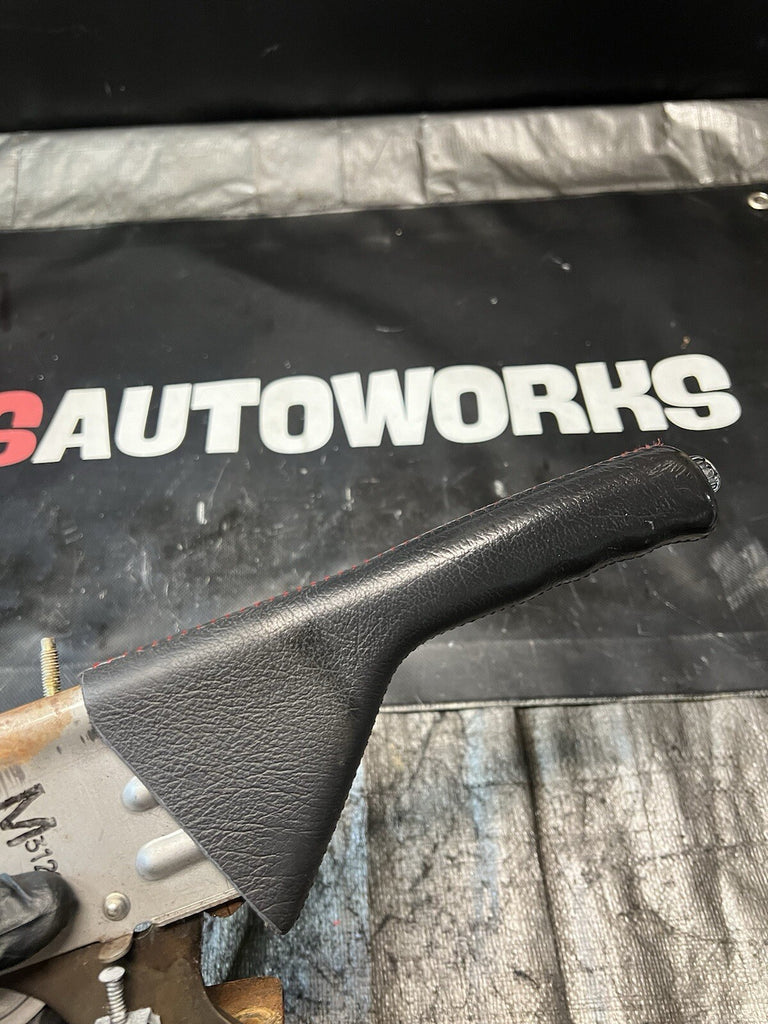2004 Subaru Impreza WRX STi Ebrake Handle Red Stitched #522560