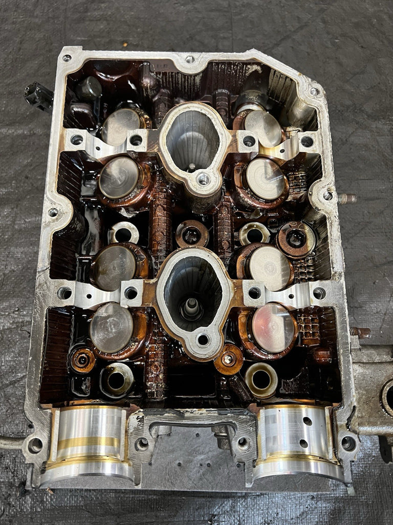 2008-2014 SUBARU WRX STI OEM LH RH SET W25 CYLINDER HEADS #525671