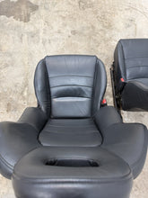 Load image into Gallery viewer, 2000-2005 Honda S2000 Seat Set Leather OEM AP1 AP2 S2K Black