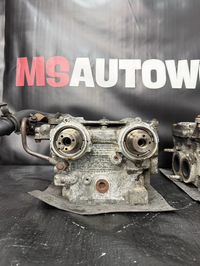 2004-2006 Subaru WRX B25 Engine Cylinder Heads Left LH & Right RH OEM #524656