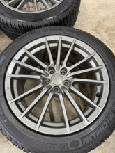 Load image into Gallery viewer, 2008-2014 Subaru WRX OEM Factory Wheels with Michelin Snow Tires