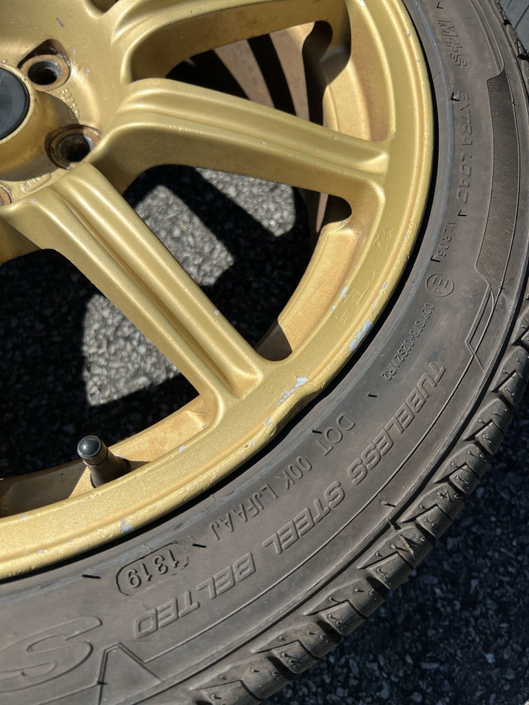 2004 Subaru WRX STi 5x100 BBS OEM Forged Wheels & Tires