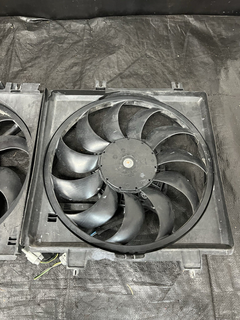 2008-2014 SUBARU WRX STI RADIATOR COOLING FANS ASSEMBLY SET LH/RH OEM #525671