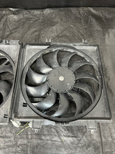 Load image into Gallery viewer, 2008-2014 SUBARU WRX STI RADIATOR COOLING FANS ASSEMBLY SET LH/RH OEM #525671