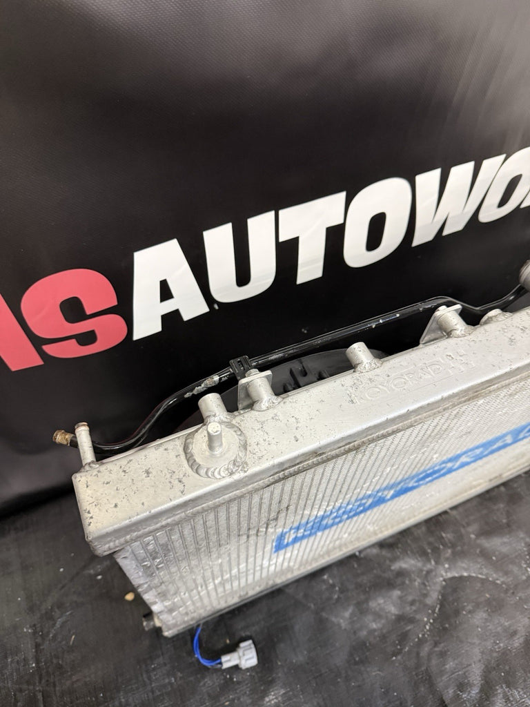 2002-2007 Subaru WRX STi Koyorad Radiator with Mishimoto Fans #525182