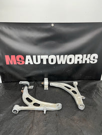 04-07 SUBARU WRX STI OEM FRONT LOWER ALUMINUM CONTROL ARMS PAIR #518682