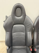 Load image into Gallery viewer, 2000-2005 Honda S2000 Seat Set Leather OEM AP1 AP2 S2K Black