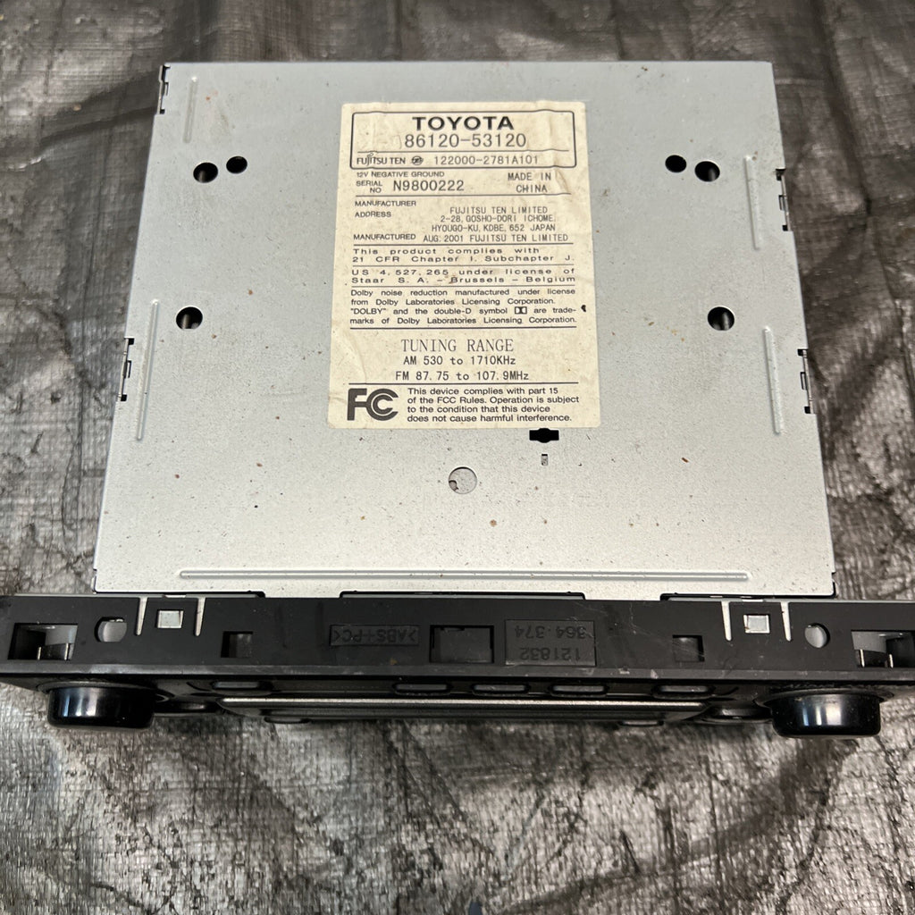 2002-2005 Lexus IS300 Radio Audio Equipment Radio Receiver OEM - NOT TESTED