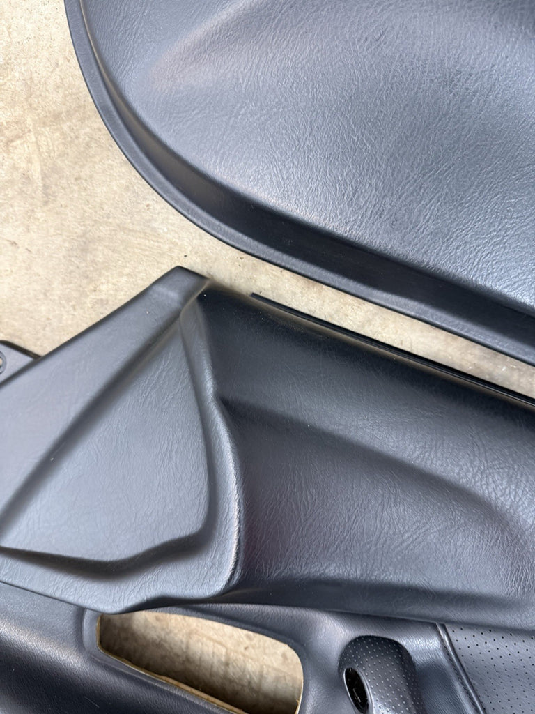 2000-2003 HONDA S2000 AP1 OEM BLACK DOOR PANEL PAIR DRIVER PASSENGER DOOR PANELS