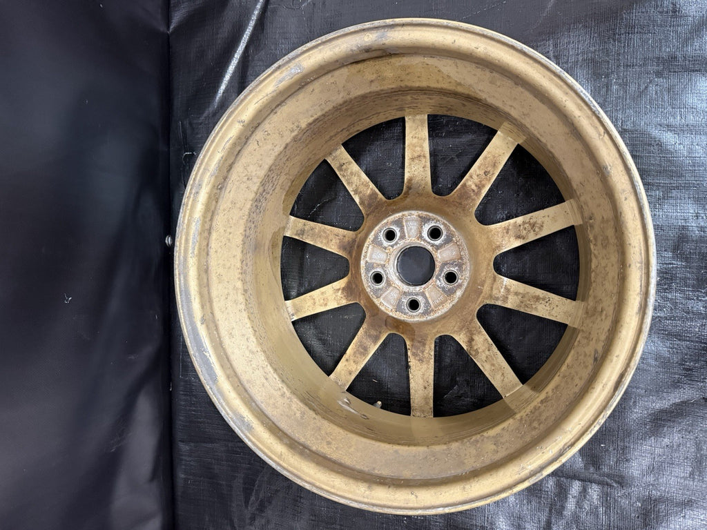 2004 Subaru Impreza WRX STi Factory Gold BBS Wheel 5x100 OEM #5156372