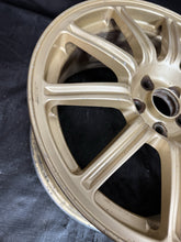 Load image into Gallery viewer, 2004 Subaru Impreza WRX STi Factory Gold BBS Wheel 5x100 OEM #5156373