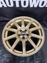 Load image into Gallery viewer, 2004 Subaru Impreza WRX STi Factory Gold BBS Wheel 5x100 OEM #5156371