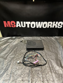 02-07 SUBARU WRX STI IMPREZA SUBWOOFER UNDER SEAT WITH HARNESS OEM #506192