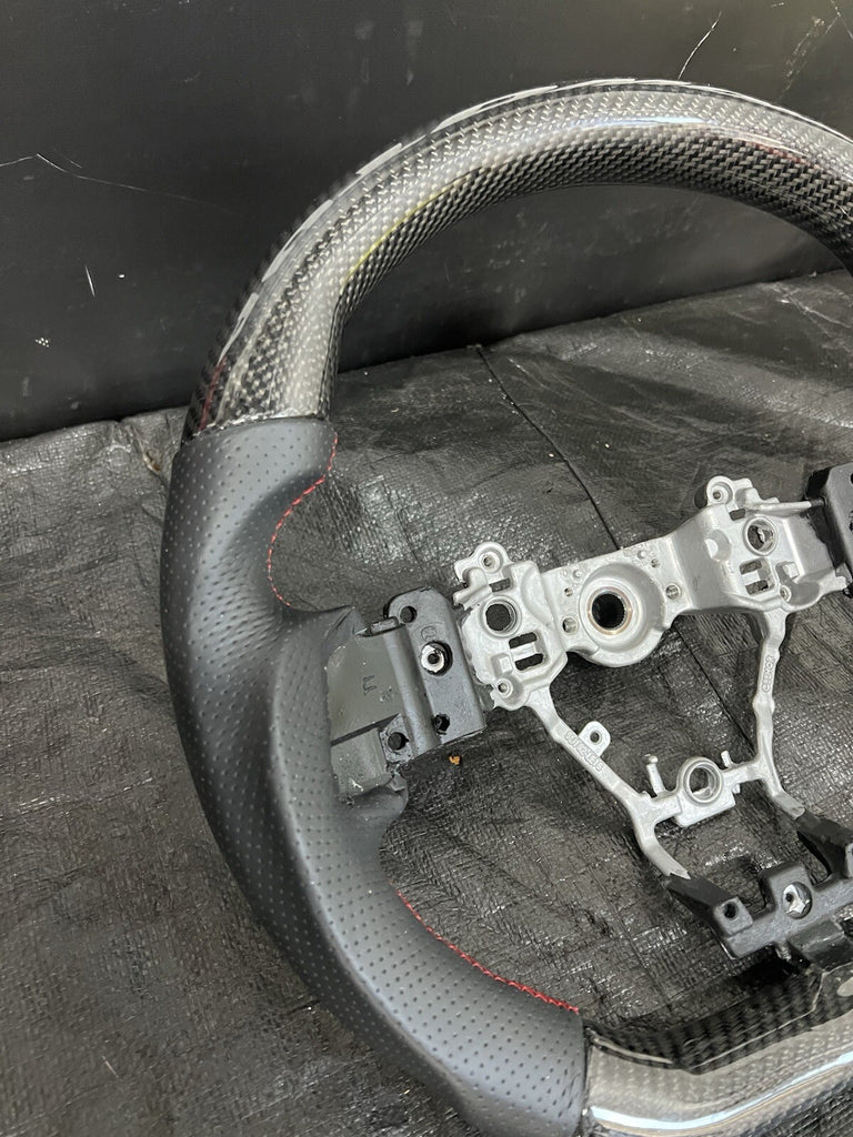 2015-2021 Subaru WRX STi Molded Innovations Carbon Fiber Steering Wheel