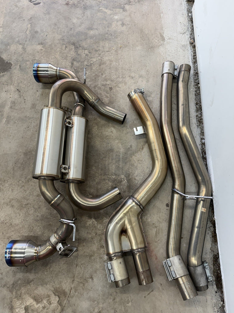 MKV 19-25 Toyota Supra GR A90 HKS Stainless Steel Dual Exhaust