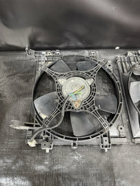 2004-2007 SUBARU WRX STI RADIATOR COOLING FANS ASSEMBLY SET LH/RH OEM #525182