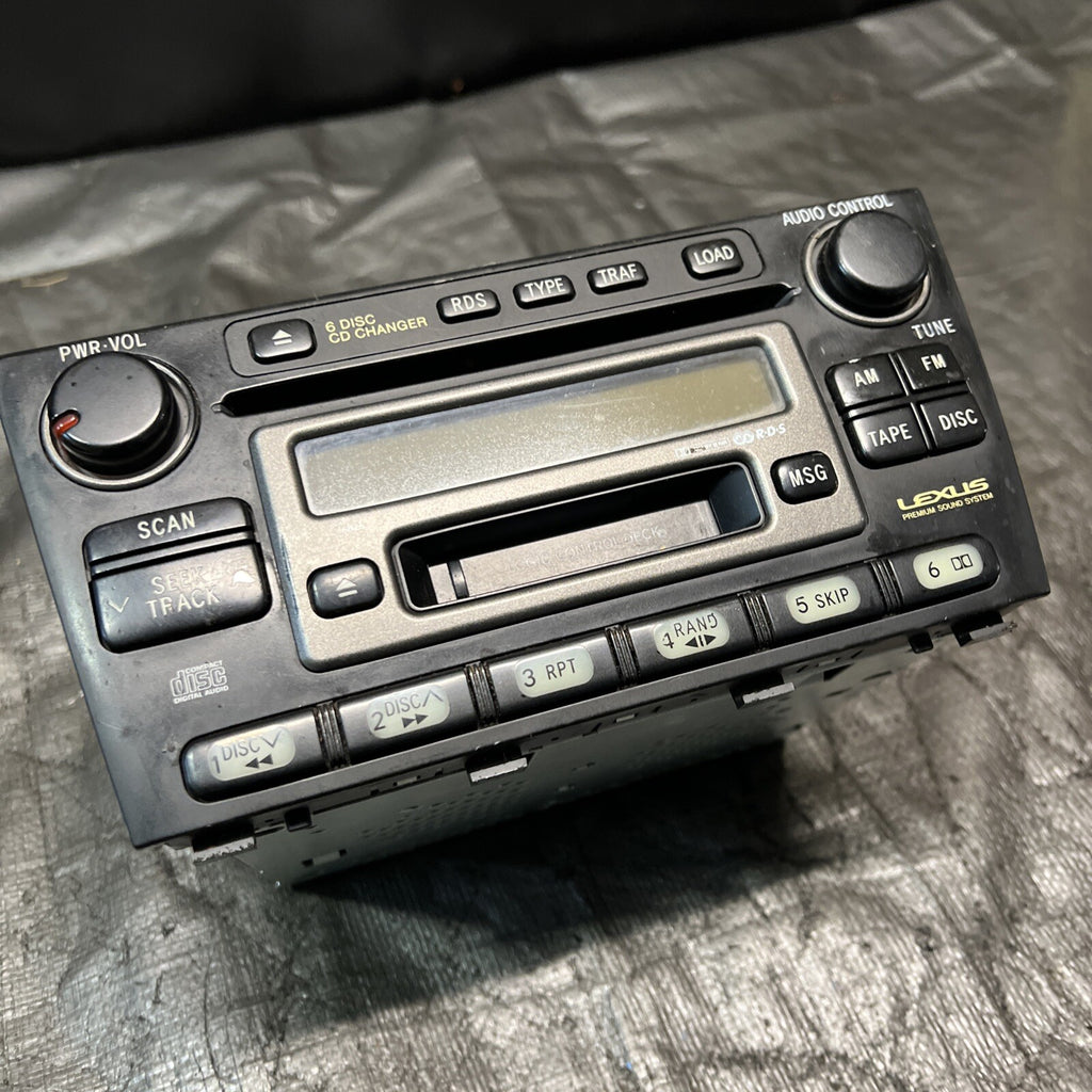 2002-2005 Lexus IS300 Radio Audio Equipment Radio Receiver OEM - NOT TESTED