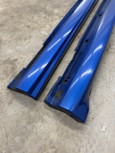 Load image into Gallery viewer, 2002-2007 Subaru WRX STI LH &amp; RH Side Skirts Rocker Panel Blue OEM PAIR #525182