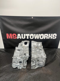 04-21 SUBARU WRX STI OEM CASE HALVES BARE BLOCK SET BLOCK ASSEMBLY STOCK #212661