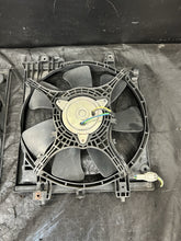 Load image into Gallery viewer, 08-14 SUBARU WRX STI OEM RADIATOR COOLING FAN SET 9 11 BLADE LEFT RIGHT #525671