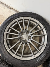 Load image into Gallery viewer, 2008-2014 Subaru WRX OEM Factory Wheels with Michelin Snow Tires